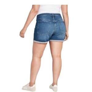 New With Tags Old Navy High Rise OG Straight 5” Inseam Denim Shorts Size 14